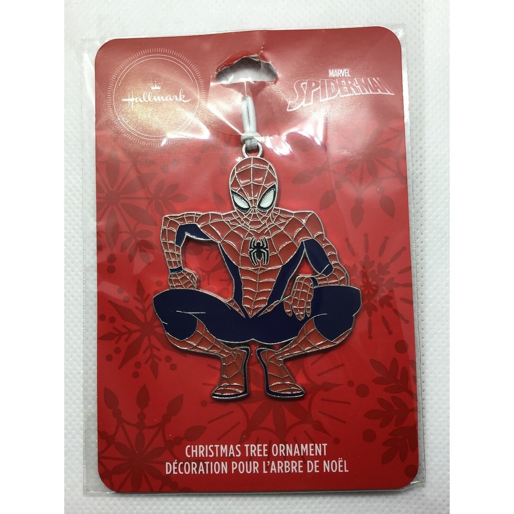 2019 Hallmark Metal Ornament SpiderMan ~ New/Sealed